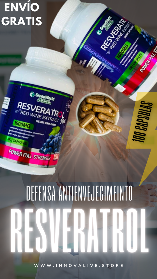 RESVERATROL - PODER NATURAL REJUVENECEDORA